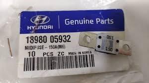 Запобіжники (електричних ланцюгів) 1898005932 HYUNDAI