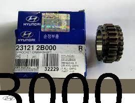 Зірочка приводу коленвала двигуна 231212B000 HYUNDAI