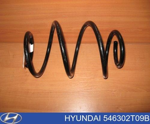 Пружина амортизатора передняя 546302T09B HYUNDAI