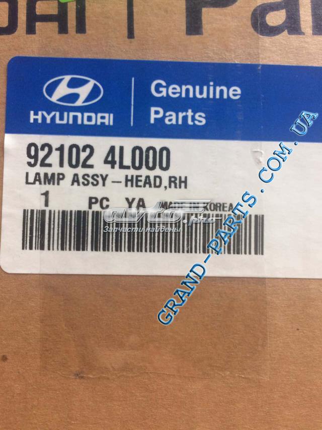 Основна фара - вставка 921024L000 HYUNDAI