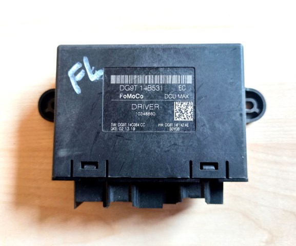 Блок комфорту передніх дверей DG9Z14B291WW FORD