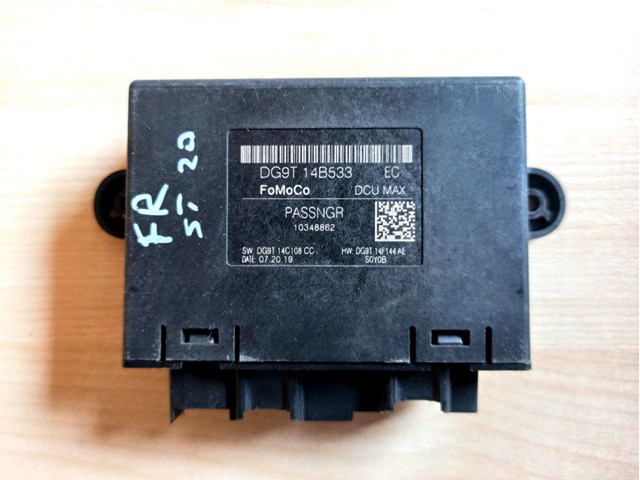 Блок комфорту передніх дверей DG9Z14B291WY FORD