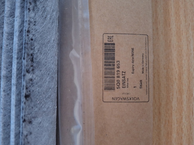 Фільтр, повітря у внутрішній простір Audi Q3