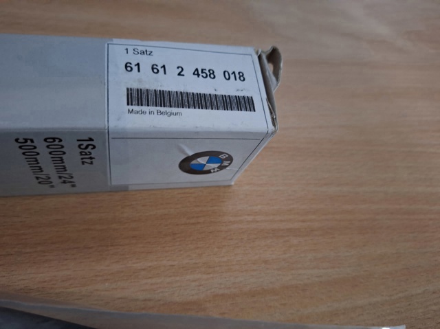 Щітки з підігрівом і радіобрелок 61612458018 BMW