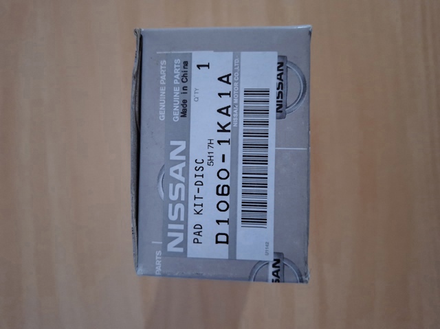 Передні гальмівні колодки DA06M2Y991 NISSAN