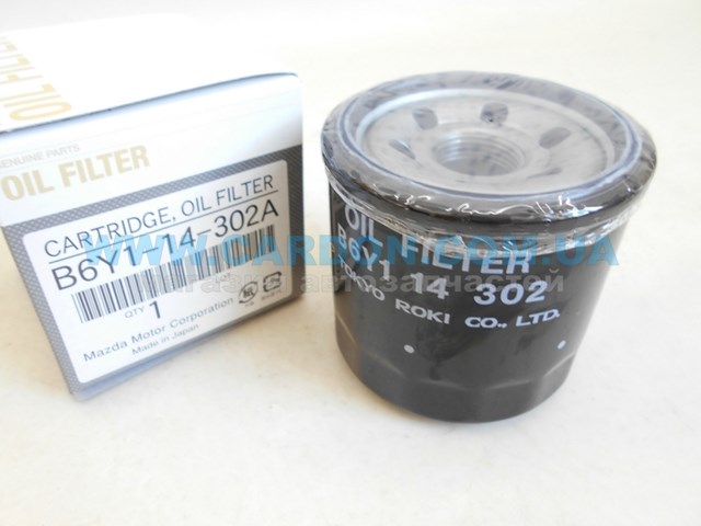 Фільтр оливний, не товарний вигляд, розірвана упаковка B6Y114302A