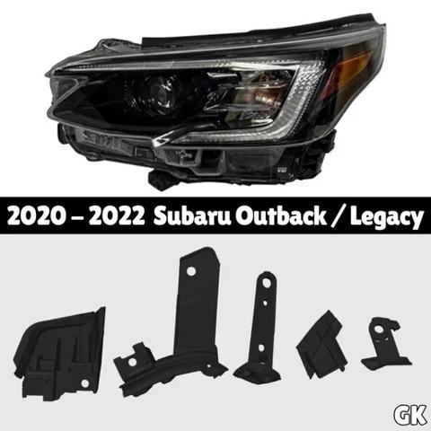 Основна фара в зборі ліва 84002AN11A SUBARU