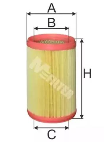 Елемент повітряного фільтра A553 MFILTER