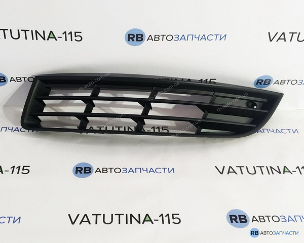 Решітка переднього бампера, ліва 3C0853665B9B9 VAG