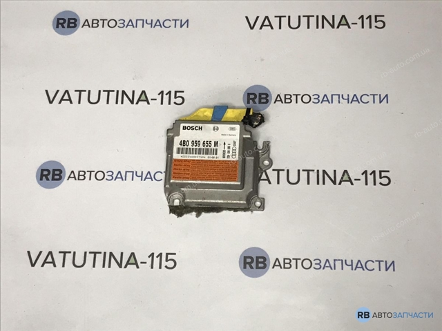 Модуль-процесор управління подушки безпеки 4B0959655M VAG