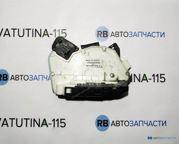 Замок задніх дверей, правих 5K4839016S VAG