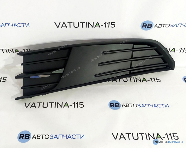 Решітка переднього бампера, ліва 6V08073679B9 VAG