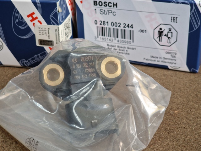Датчик тиску наддуву турбіни 0281002244 BOSCH