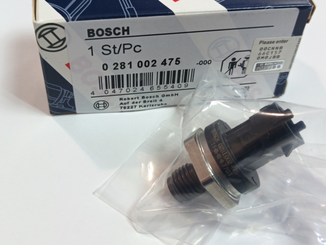 Датчик тиску палива 0281002475 BOSCH