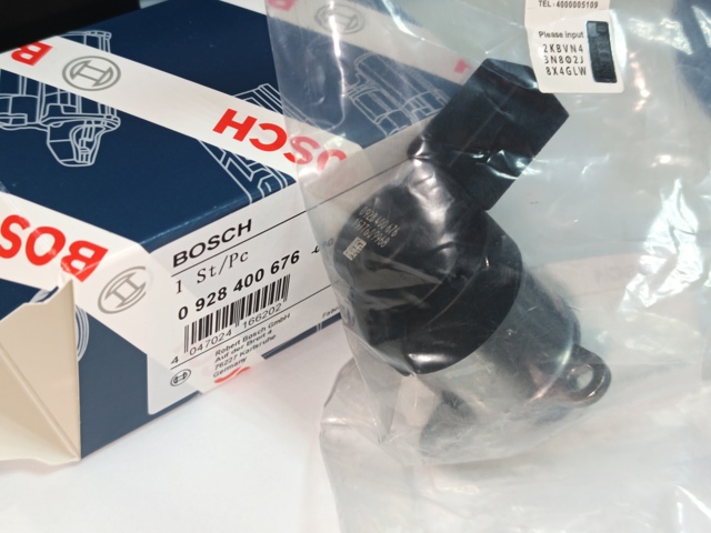 Клапан високого тиску 0928400676 BOSCH