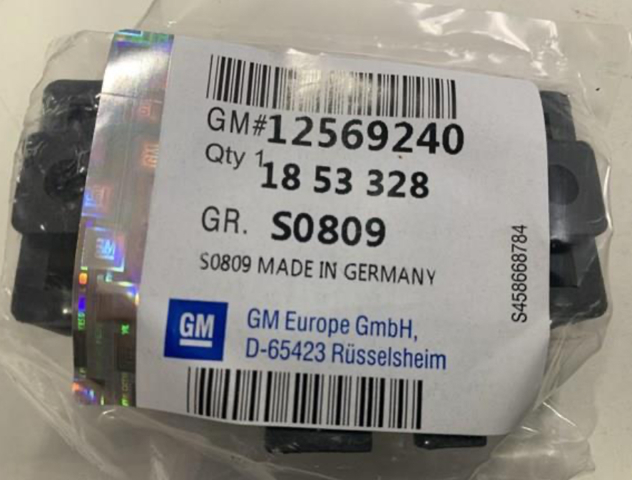 Датчик тиску повітря 12569240 GM