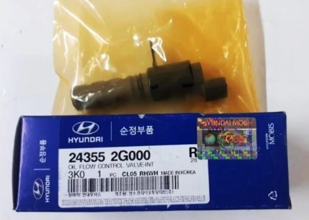 Клапан електромагнітний положення (фаз) розподільного валу 243752G000 HYUNDAI