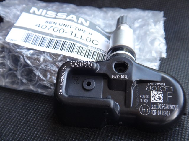 Датчик контролю тиску в шинах 407001LL0C NISSAN