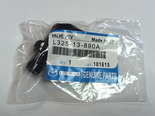Клапан PCV (вентиляції картерних газів) L32513890A MAZDA