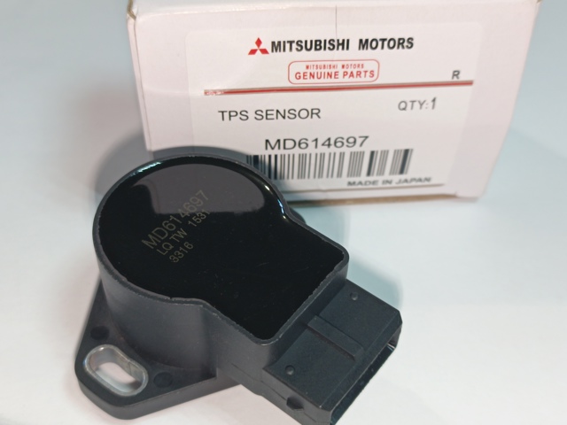 Датчик положення дросельної заслінки (потенціометр) MD614697 MITSUBISHI