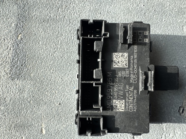 Блок комфорту передніх дверей 4M0959793M VAG