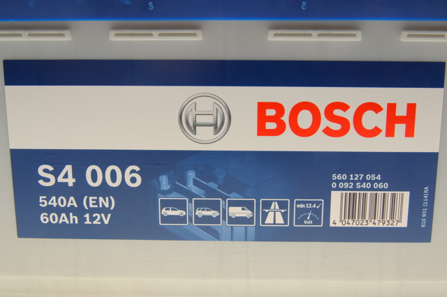 Батарея акумуляторна 0092S40060 BOSCH