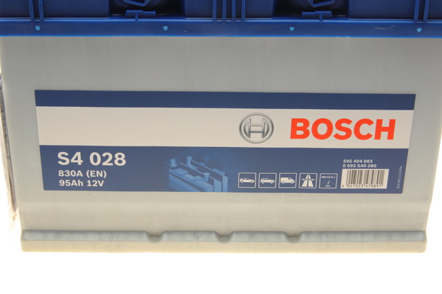 Батарея акумуляторна 0092S40280 BOSCH