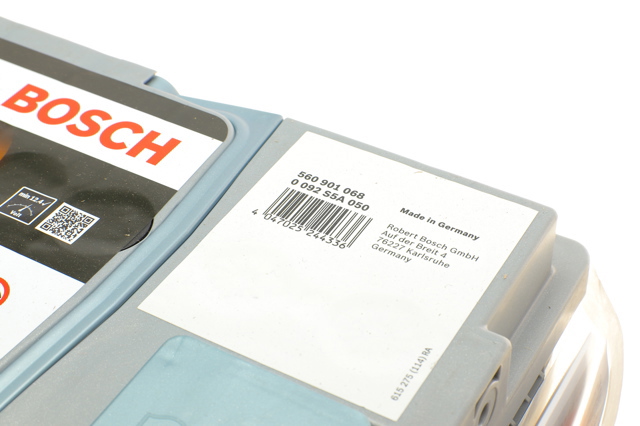 Акумулятор автомобільний 0092S5A050 BOSCH