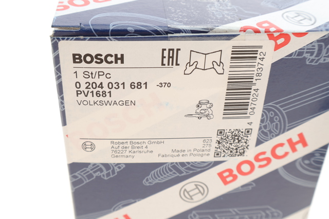 Регулятор гальмівного моменту гідравлічних систем 0204031681 BOSCH