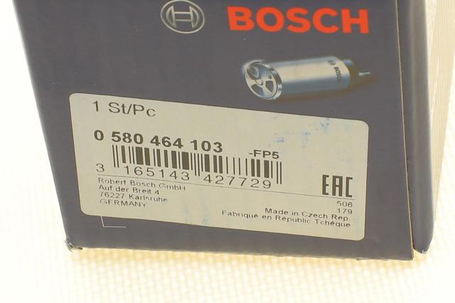 Топливный насос магистральный 0580464103 BOSCH
