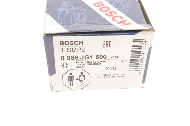 Форсунка вприску палива 0986JG1600 BOSCH