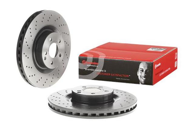 Гальмо дискове переднє 09A81711 BREMBO