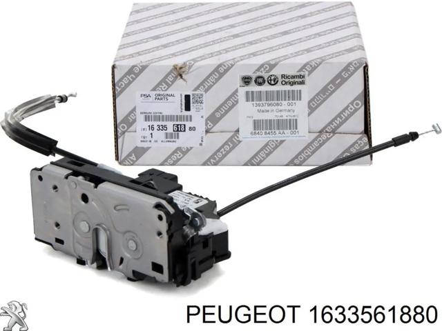 Замок задніх правих распашних дверей 1633561880 PEUGEOT
