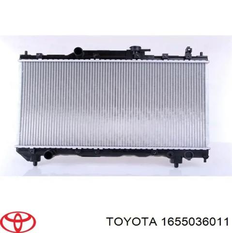 Система охолодження наддувочного повітря 1655036011 TOYOTA