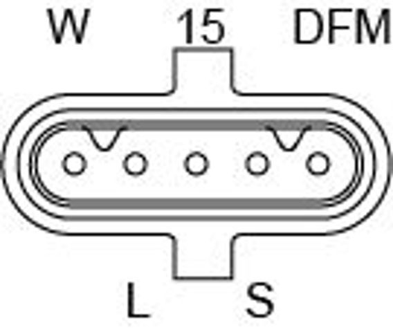 Генератор 1986A01269 BOSCH
