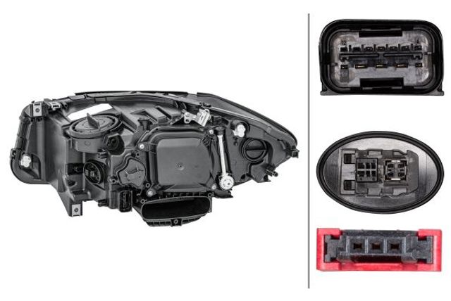 Права блок фара 1ZT011087921 HELLA