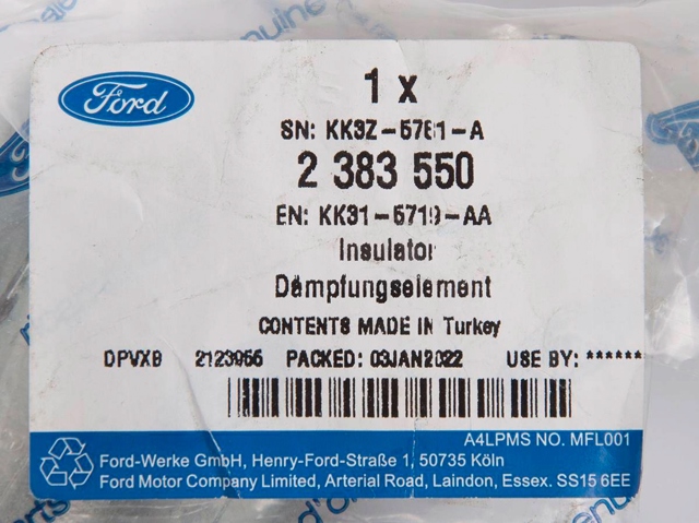 Сайлентблок ресори, задній 2383550 FORD