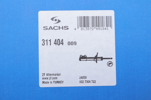 Стійка передня права 311404 SACHS