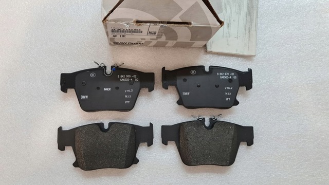 Колодки гальмівні задні, дискові 34208842965 BMW