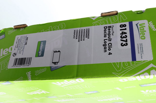 Трубопроводи і радіатор кондиціонера 814373 VALEO