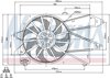 Дифузор радіатора охолодження, в зборі з мотором і крильчаткою 85191 NISSENS