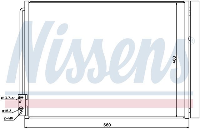 Конденсатор 940110 NISSENS
