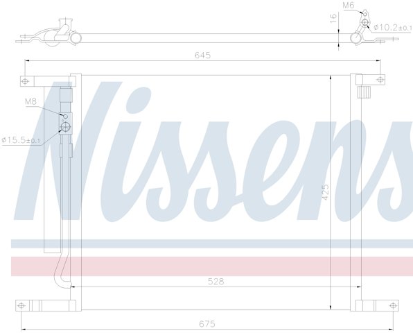 Конденсатор 940335 NISSENS