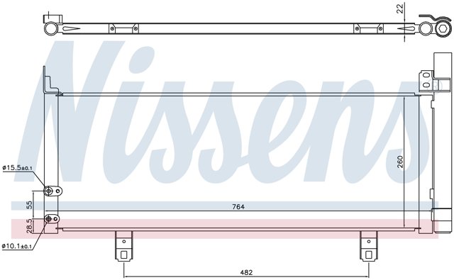 Конденсер 940639 NISSENS