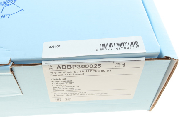 Комплект зчеплення  ADBP300025 BLUE PRINT