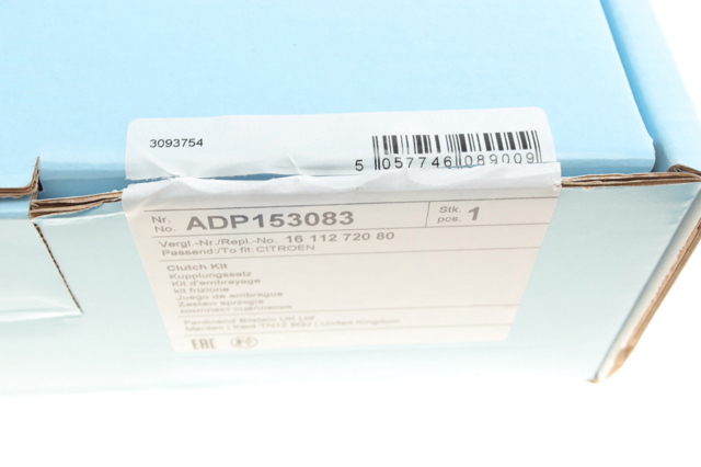 Зчеплення і комплектуючі ADP153083 BLUE PRINT