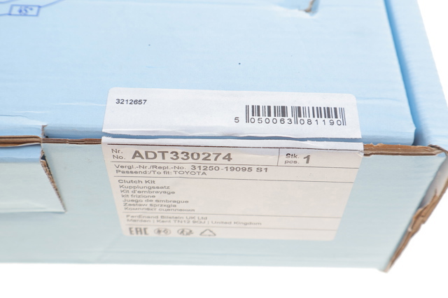 Комплект зчеплення  ADT330274 BLUE PRINT
