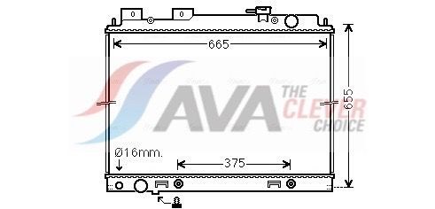 Система охолодження двигуна DN2430 AVA