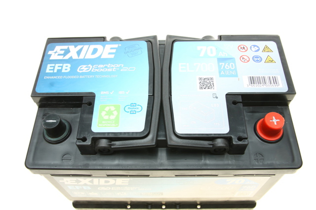 Батарея акумуляторна EL700 EXIDE