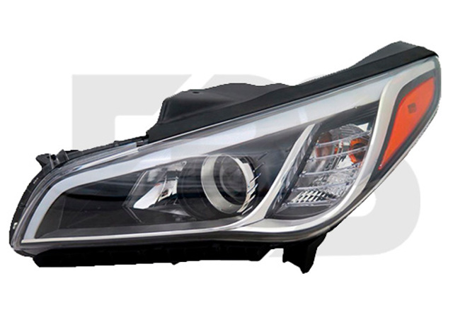 Фара правая FP3245R2E DEPO